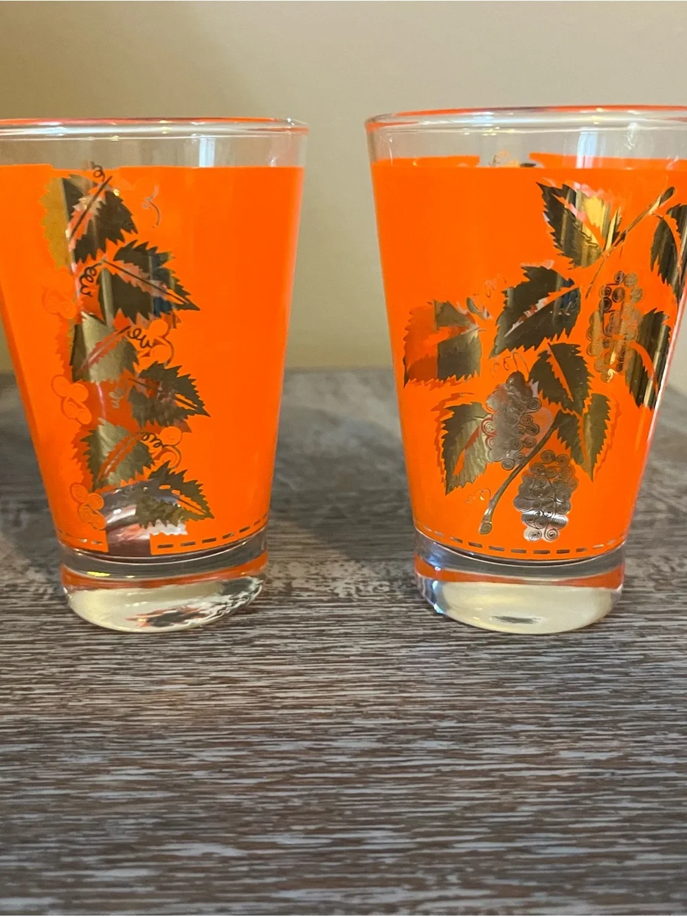 1950’s Bartlett Collins Color Fare Juice Set